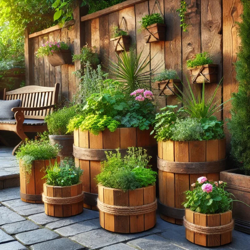 Refúgio Rústico Encantador com Paletes e Detalhes em Madeira - detalhe