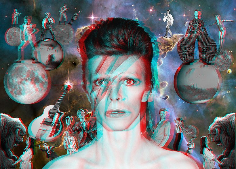 Com Quadros Anaglíficos: Nostalgia e Modernidade! - detalhe