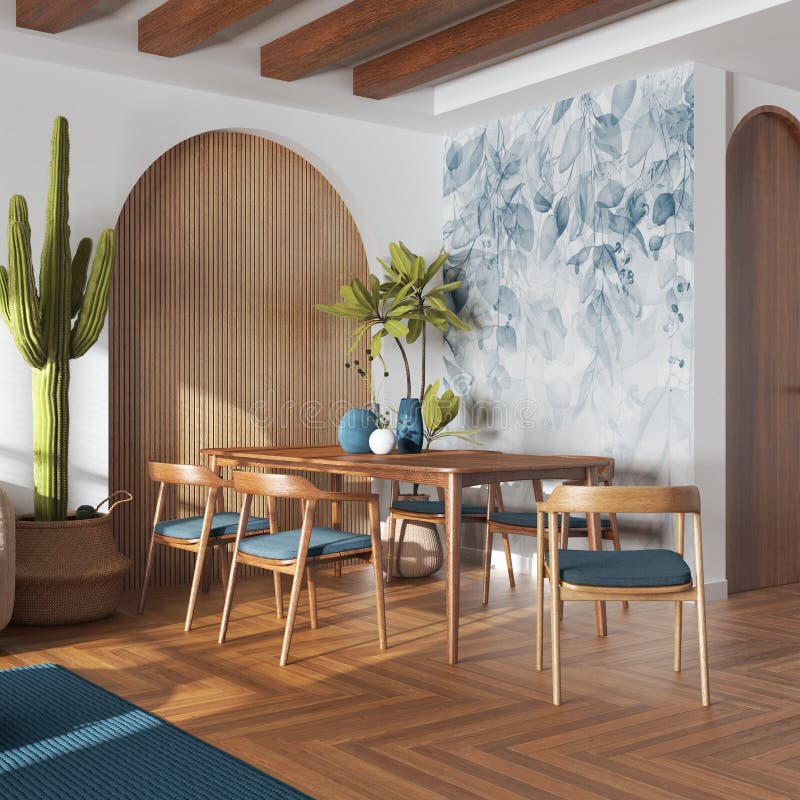 Com Papel de Parede Floral e Mobiliário Imponente - inspiração