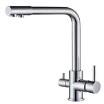 Filtro de Torneira com Design Minimalista e Cromado - ideia