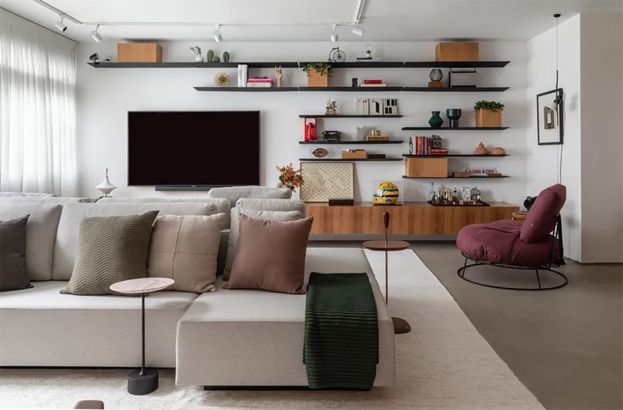 Organização Suspensa: Liberando Espaço com Estilo e Praticidade - ideia