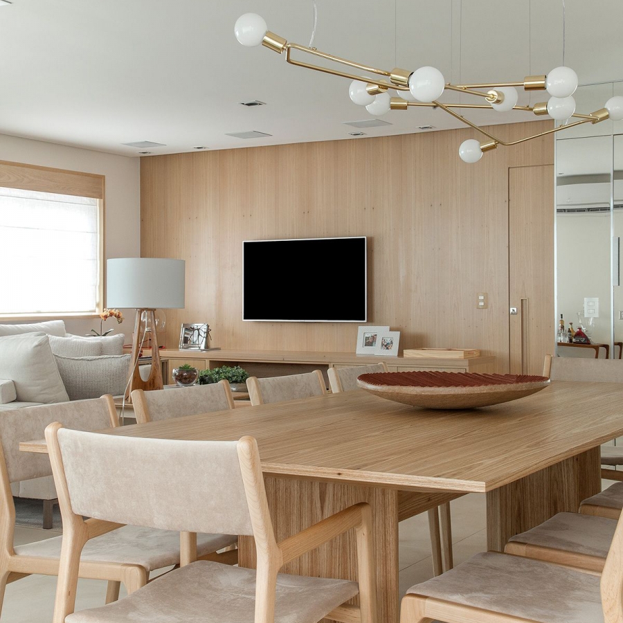 Móveis de Madeira Clara com Design Escandinavo: Leveza e Minimalismo - inspiração