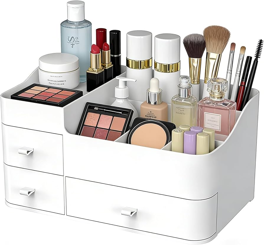 Glamour Total: Gaveta com Divisórias de Acrílico e Iluminação LED - ideia