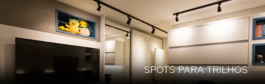 Spots Integrados aos Móveis: Praticidade e Inovação - ideia