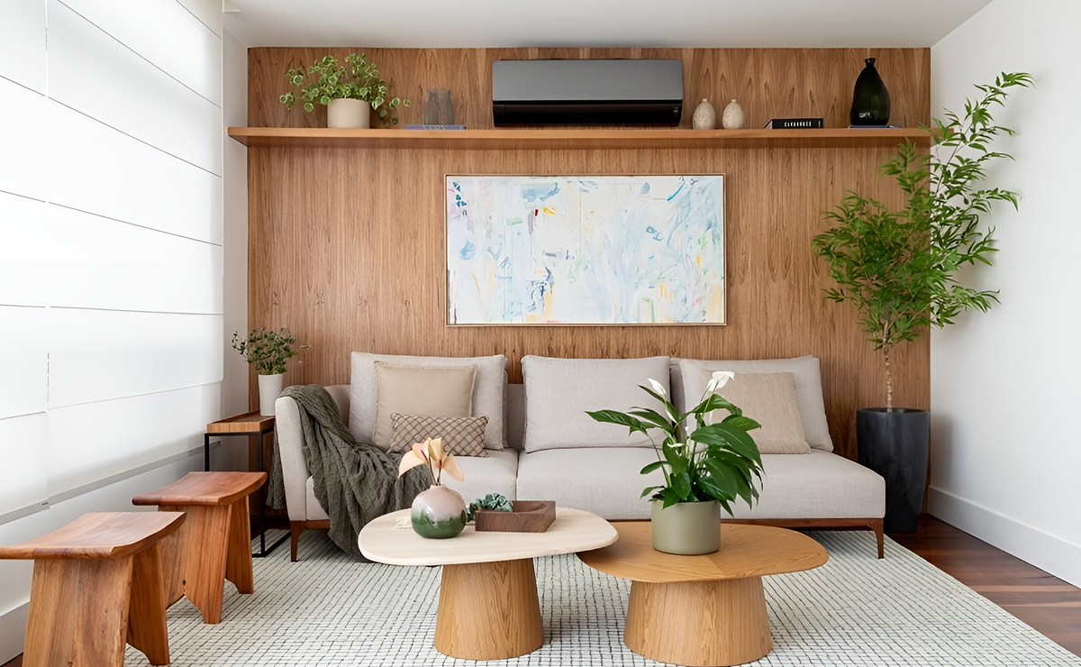 Ar-Condicionado Split e Plantas: Um Oasis Tropical Dentro de Casa - detalhe