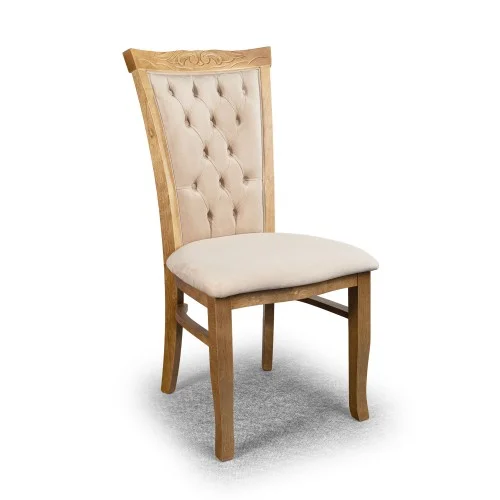 Cadeira de Jantar Estofada Capitonê: Clássico Repaginado Para Uma Decoração Sofisticada - detalhe