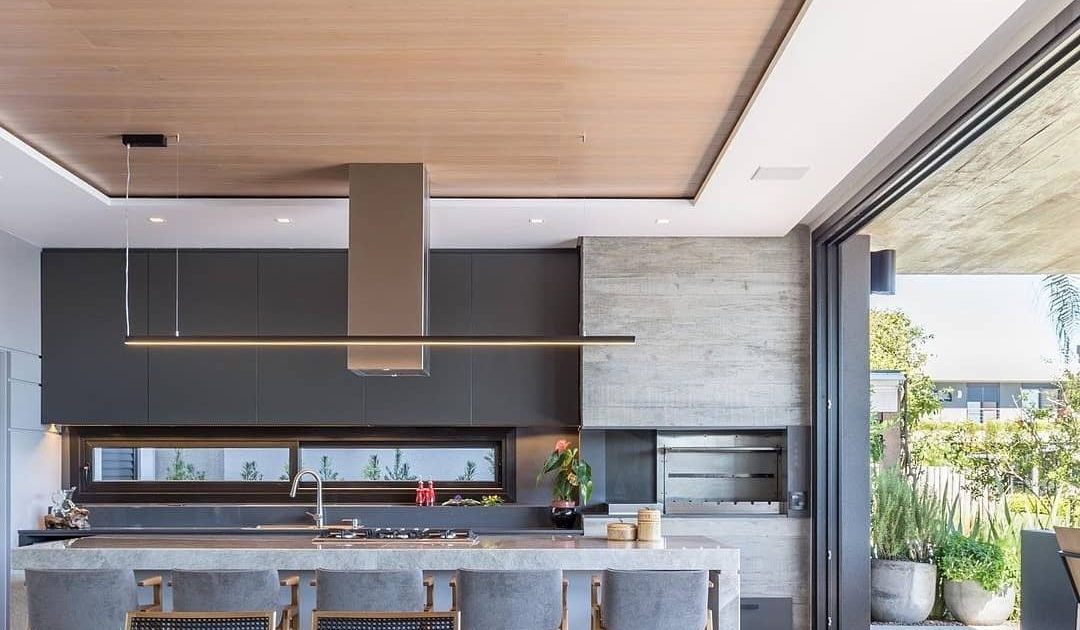 Elegância Urbana: Cimento Queimado e Concreto Aparente - ideia