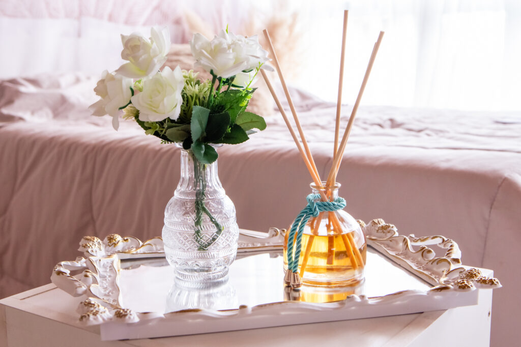 Difusores de Varetas Decorados: Elegância e Fragrância Contínua - inspiração