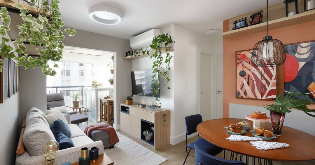 Minimalismo Vibrante com Cores Primárias - ideia