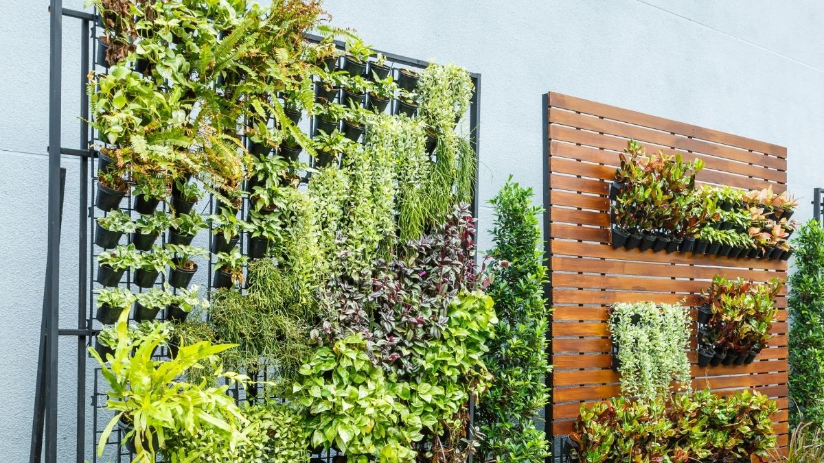 Jardins Verticais DIY com Tubos e Conexões: A Natureza Invadindo Seu Espaço - detalhe