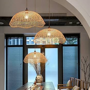 Minimalismo Zen: Luminárias de Bambu para Iluminação Suave - inspiração