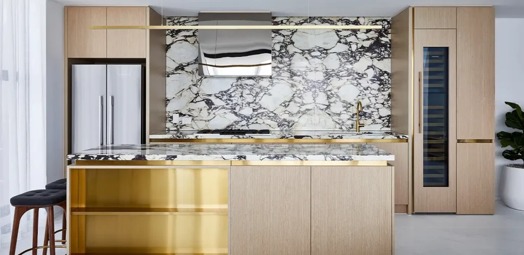 Bancadas que Impressionam: Quartzo e Granito em Designs Inovadores - ideia