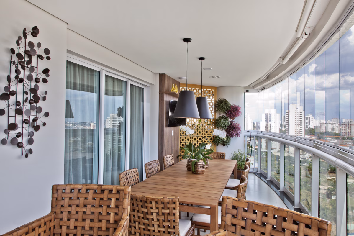 Jardim Vertical Suspenso: Natureza que Abraça - ideia