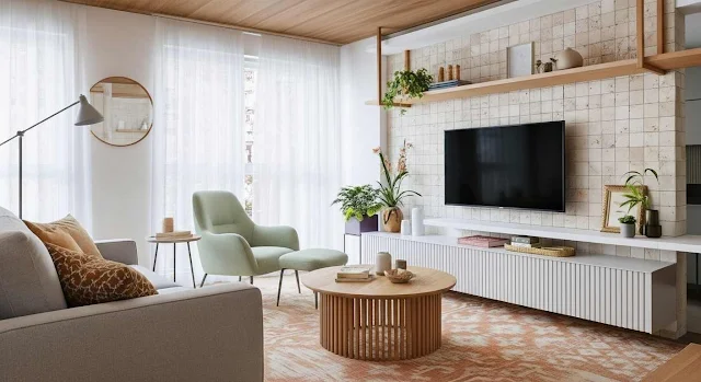 Minimalismo Chic: A Beleza da Simplicidade com Toques de Cor - ideia