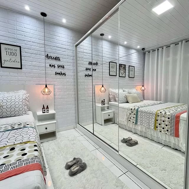 Quarto Feminino com Pallet: Criatividade e Sustentabilidade na Decoração - detalhe