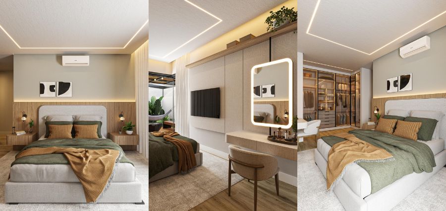 Fitas de LED Escondidas: Iluminação Indireta e Moderna - ideia