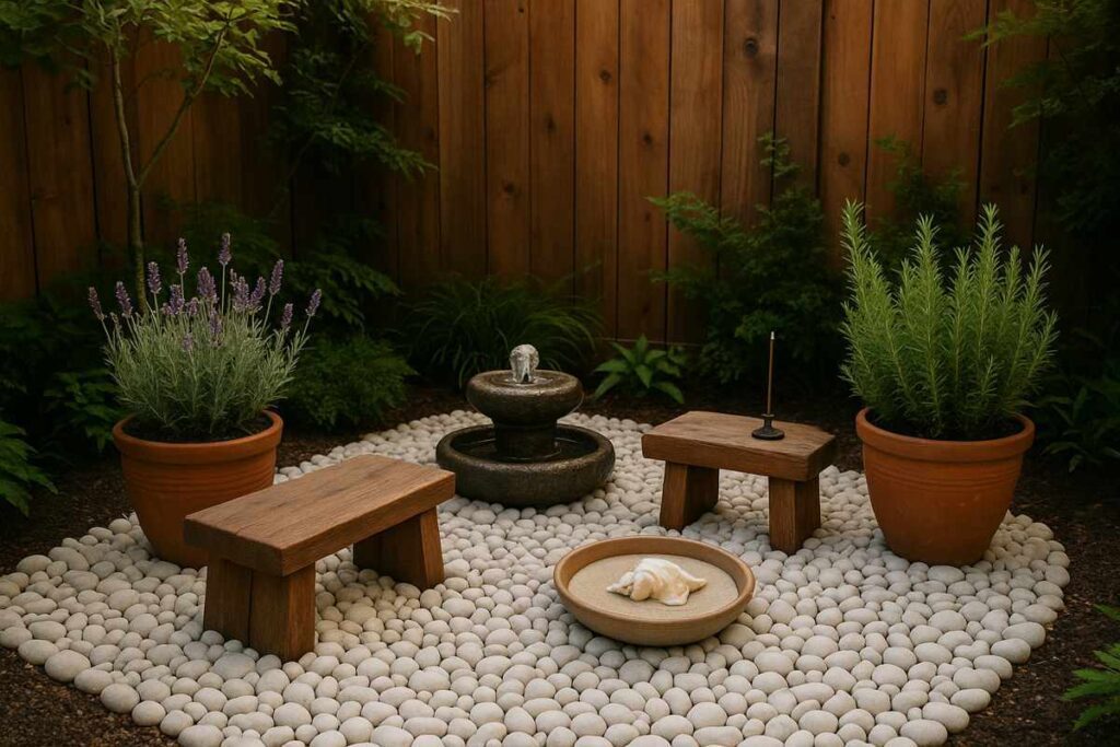 Cantinho zen portátil: um espaço de paz onde você estiver - inspiração