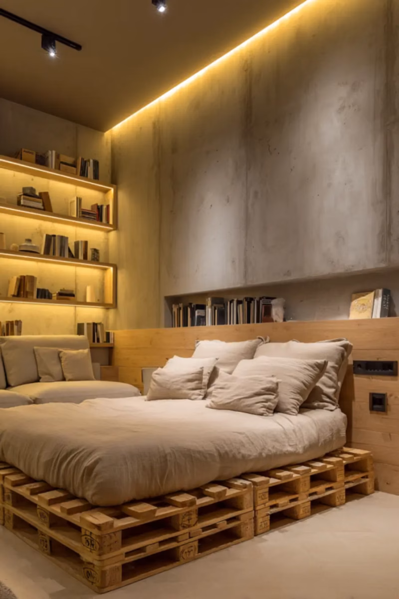 Cabeceira de Cama Acolhedora em Pladur: Um Refúgio de Relaxamento - inspiração