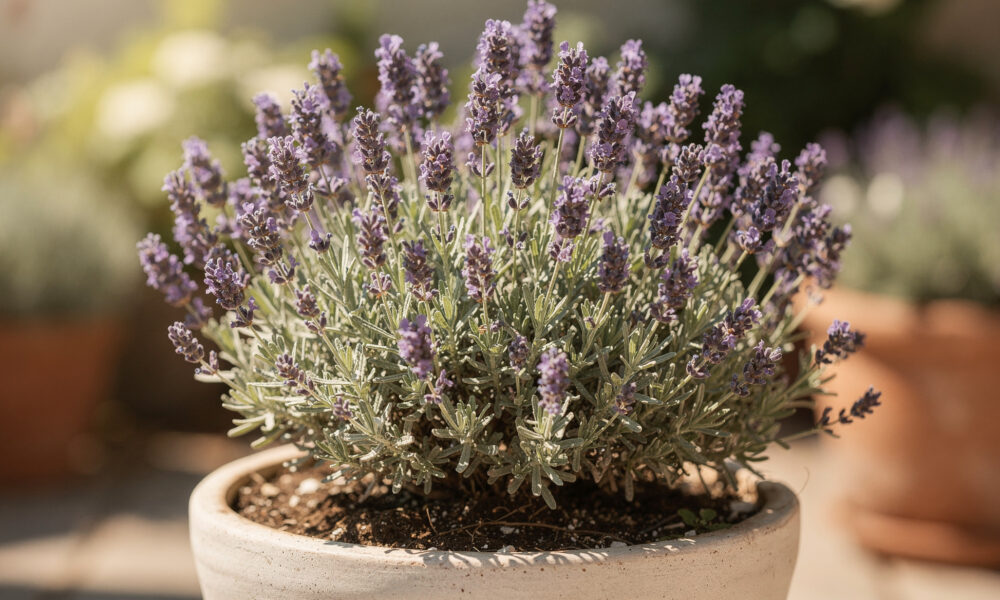 Lavanda em Vasos de Barro: O Toque Provençal que Acalma e Perfuma - inspiração