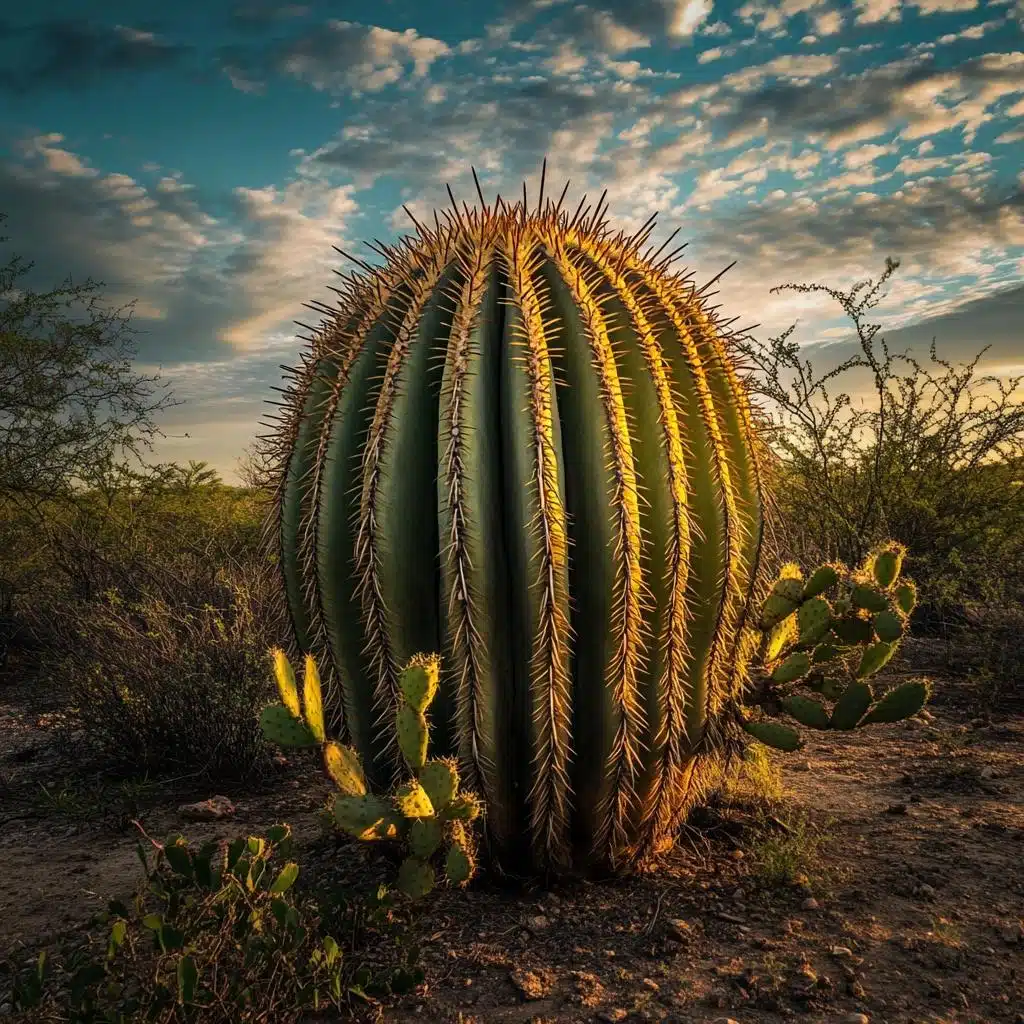 Mandacaru Escultural: A Beleza Rústica do Sertão em Seu Jardim - ideia