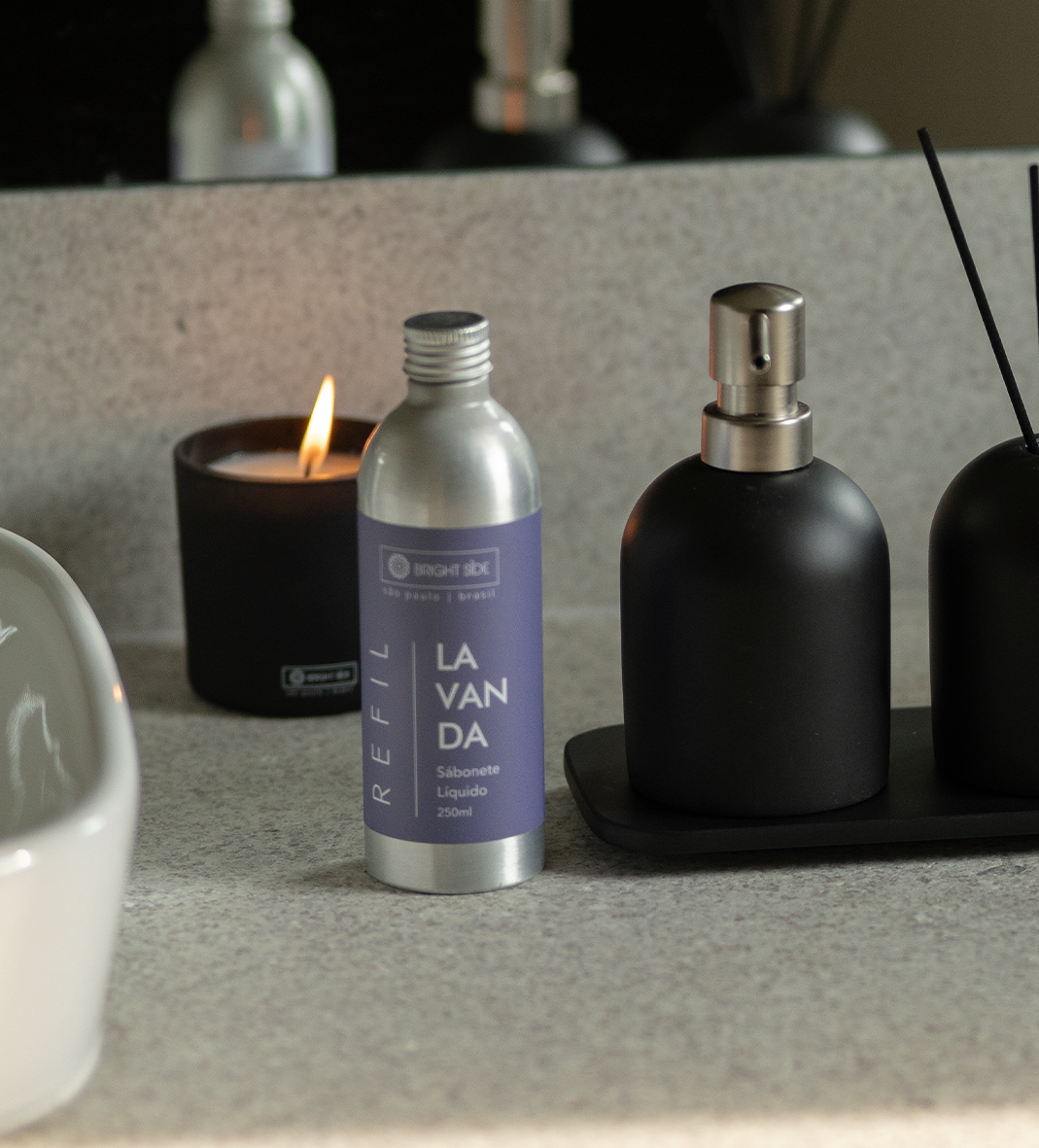 Refil Iluminado com Luzes de LED - inspiração