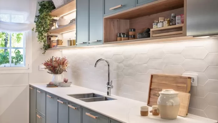 Cozinha Floral: Um Jardim Delicado no Seu Lar - ideia