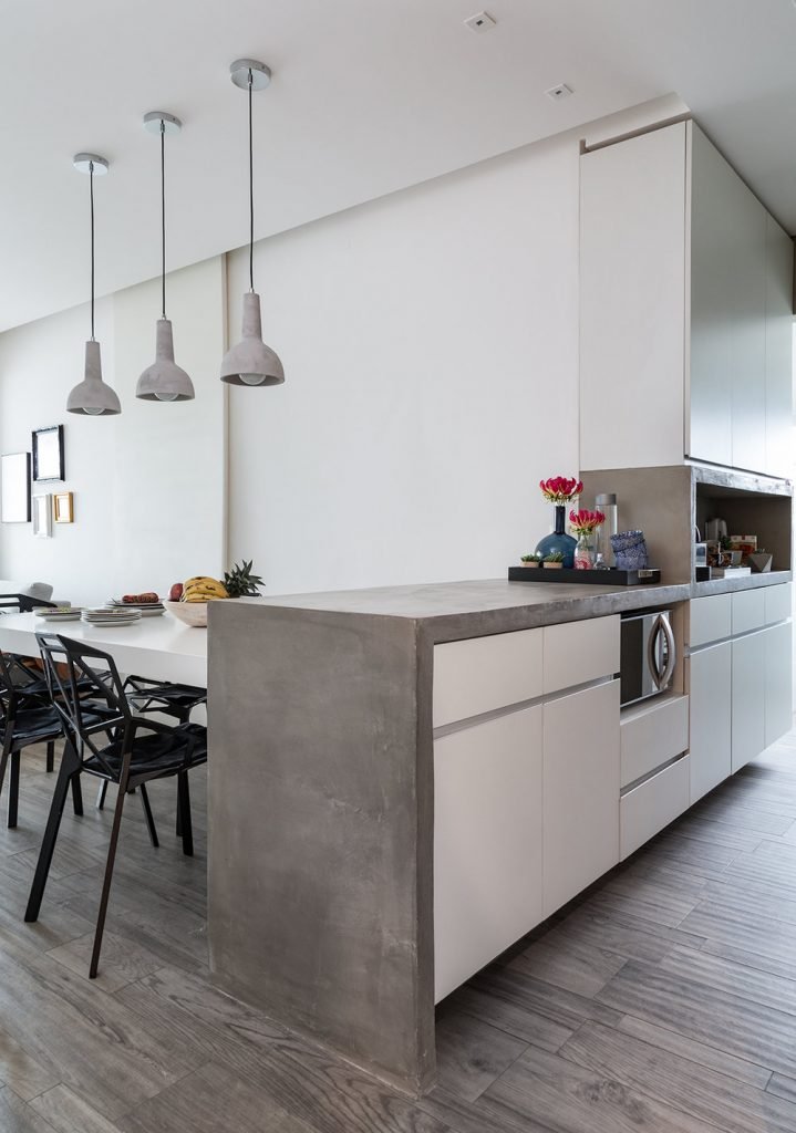 Bancada Suspensa: Leveza e Amplitude para Cozinhas Compactas - inspiração