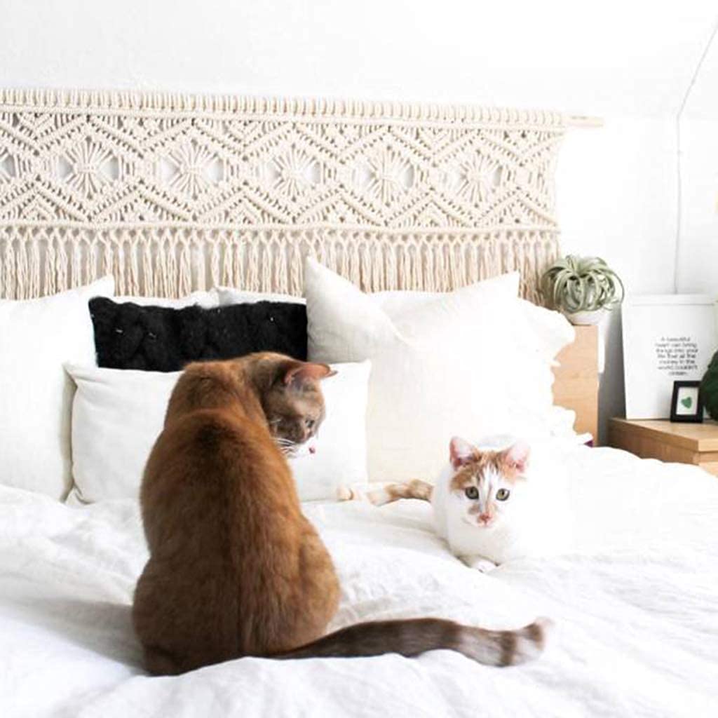 Cabeceira com Macramê: Boêmia e Aconchegante - inspiração