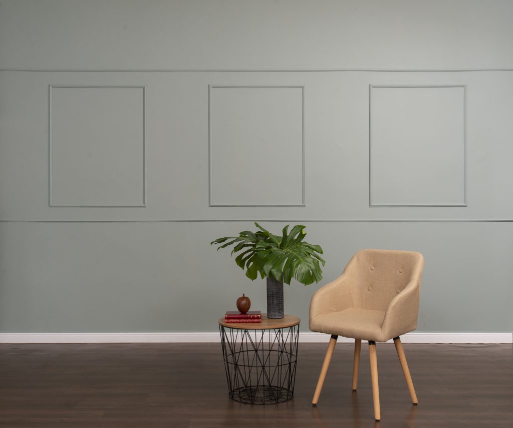 Reforma com Boiserie de EVA: Elegância Sem Gastar Muito - detalhe