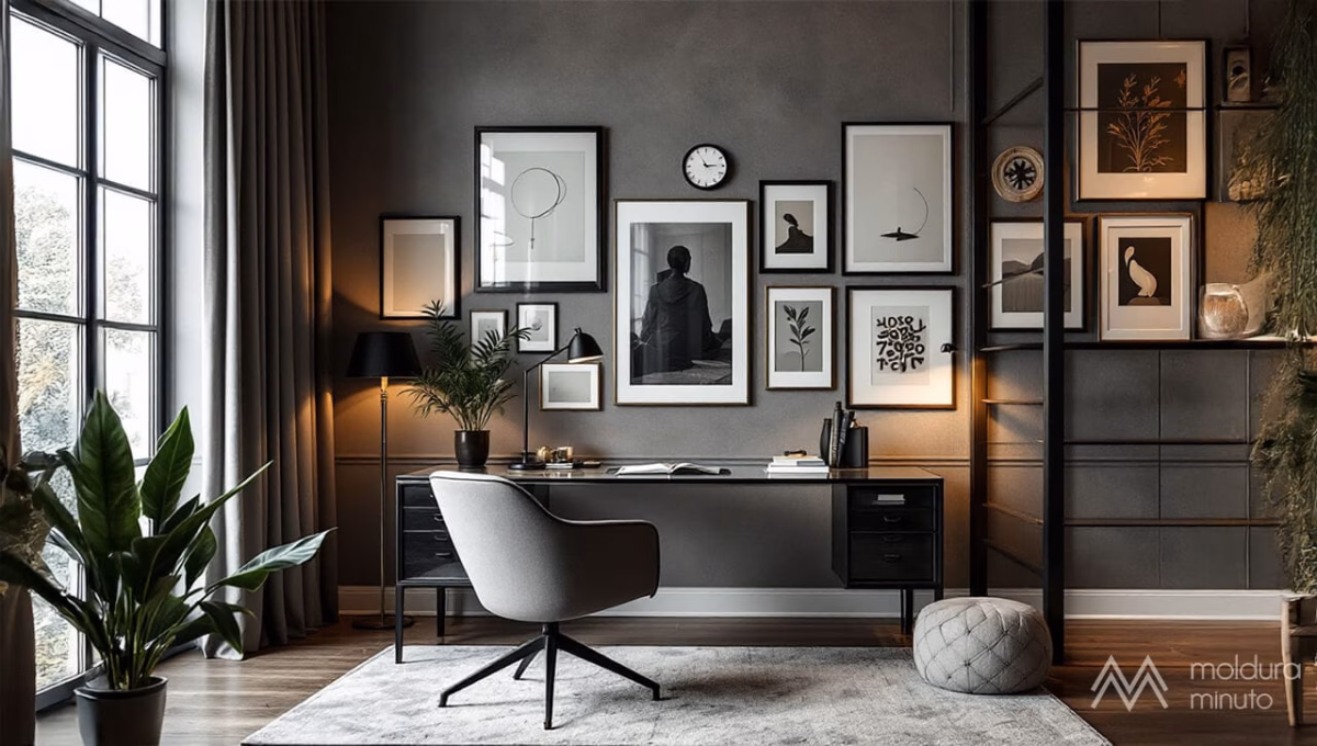 Paredes Inspiradoras com Quadros DIY: Galeria Motivacional! - inspiração