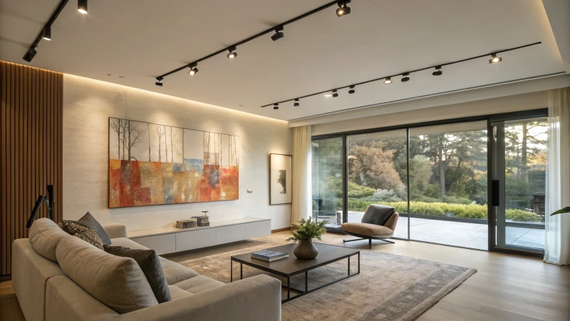 Trilhos com Lâmpadas Vintage: Charme Retrô - ideia