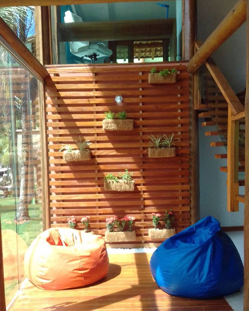 Em Escada Rústica: Originalidade com Toque Campestre - ideia