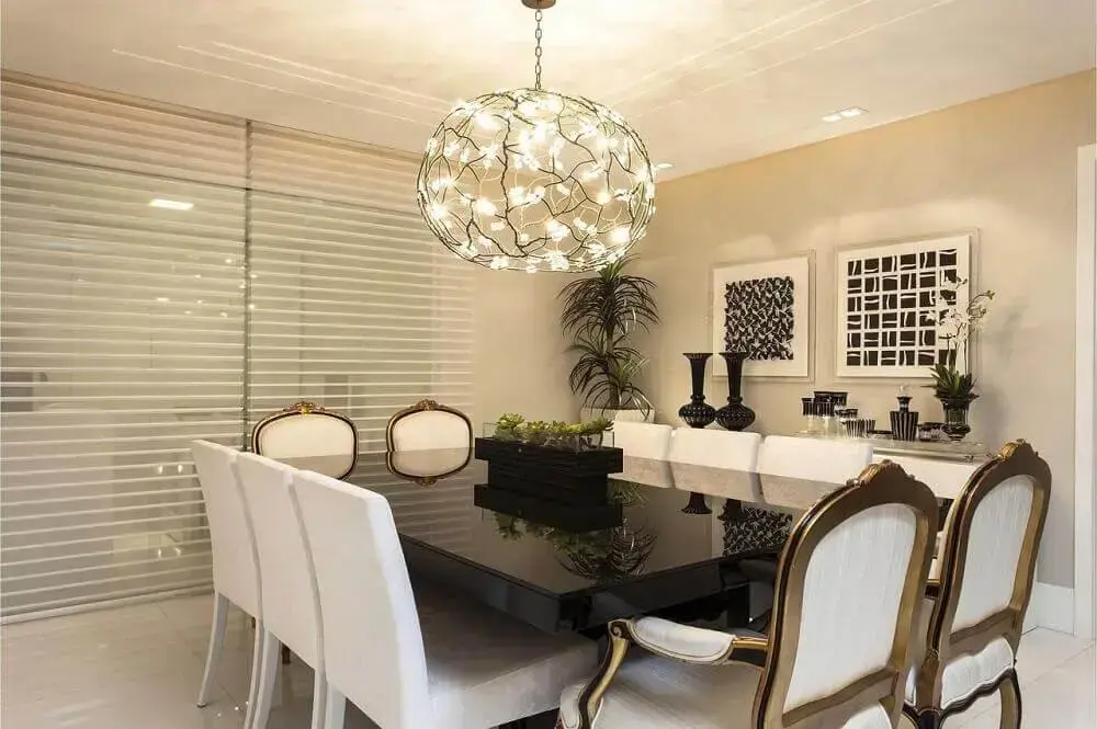 Com Iluminação Pendente para um Ambiente Aconchegante - detalhe