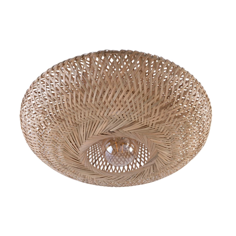 Plafon Ecológico com Revestimento de Bambu: Sustentabilidade e Estilo em Harmonia - ideia