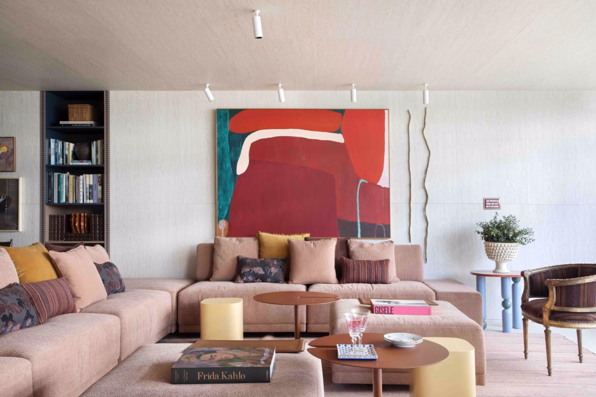 Rosa Queimado e Madeira: Aconchego e Elegância em Equilíbrio - inspiração