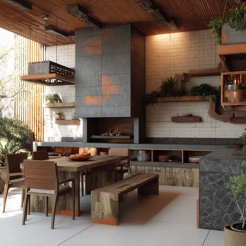 Com Detalhes em Madeira: Aconchego e Sofisticação - inspiração