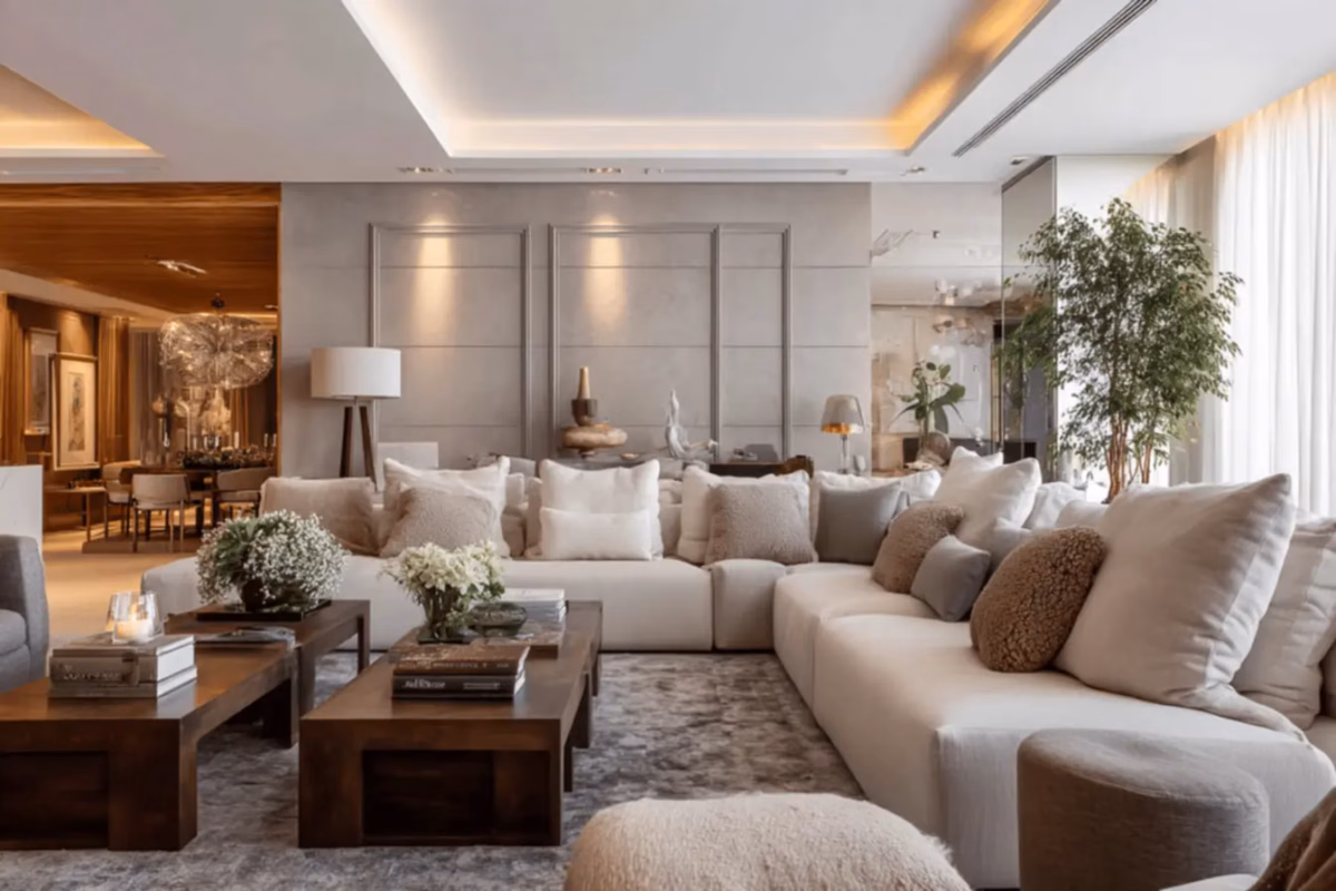 Reforma com Boiserie de EVA: Elegância Sem Gastar Muito - ideia