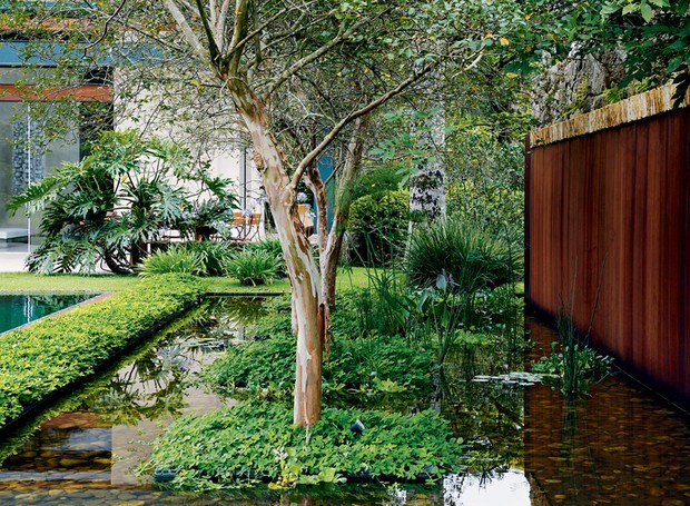 Integrado a Fontes e Espelhos d'Água - inspiração