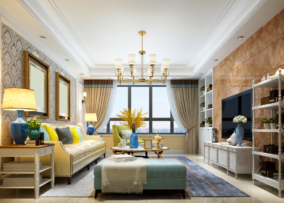 Composição com Tapeçaria e Antiguidades - inspiração