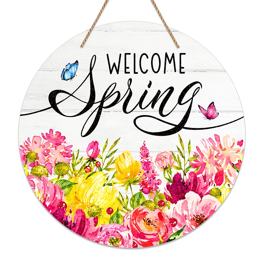 Guirlandas de Flores Naturais para a Porta: Boas-Vindas Primaveris - ideia