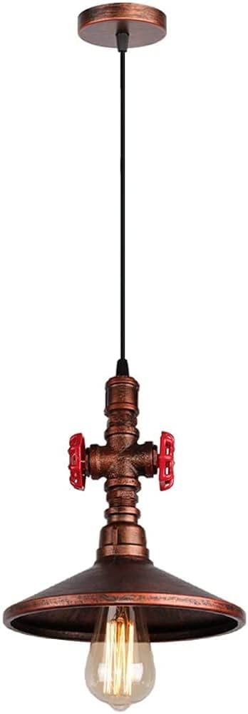 Lustre Industrial com Tubos de Cobre e Lâmpadas Vintage - ideia