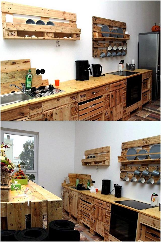 Móveis Rústicos com Pallets: Sustentabilidade e Estilo! - inspiração