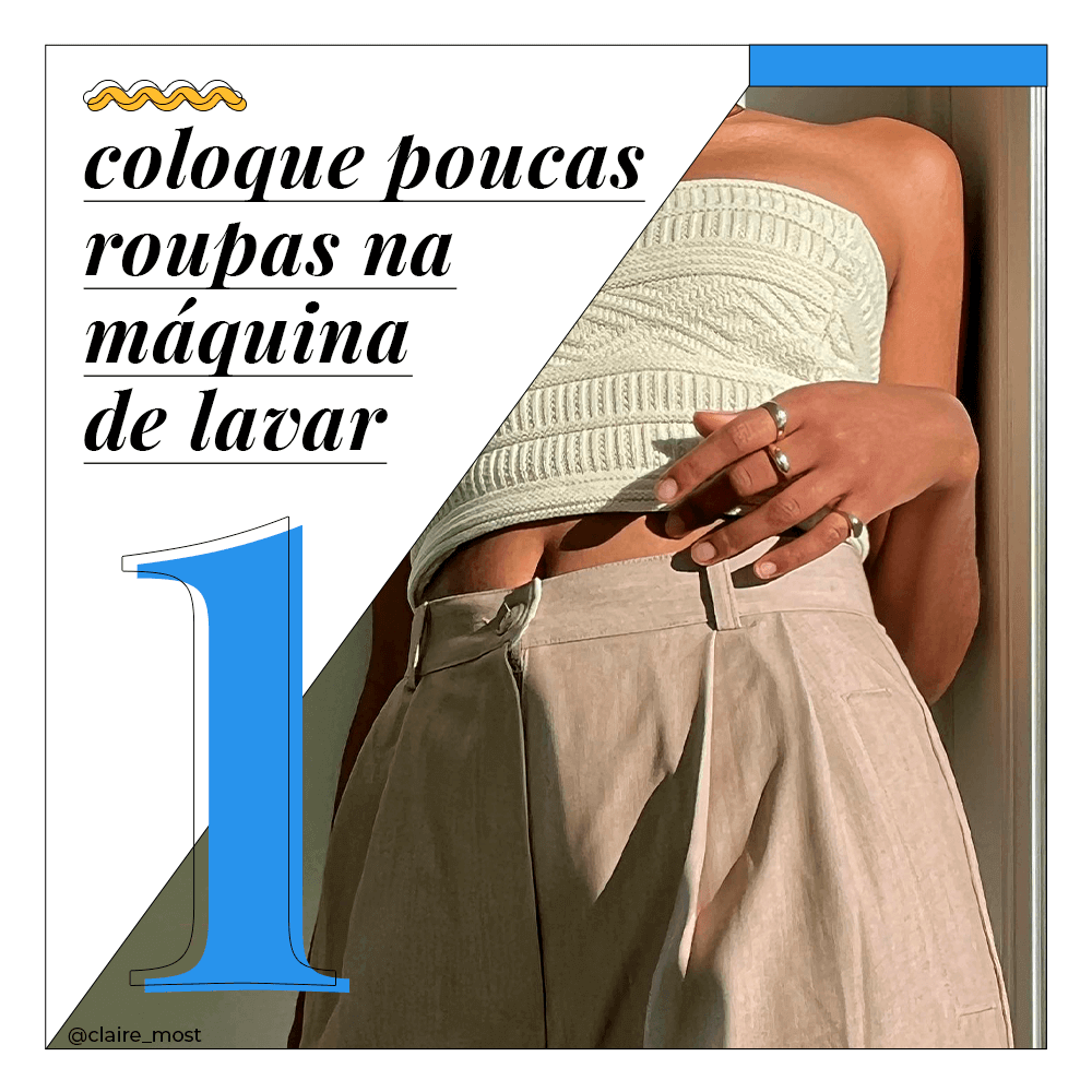 Recolha as Roupas Ligeiramente Úmidas - inspiração 2