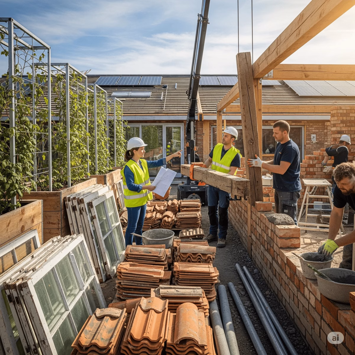 Reforma Sustentável com Elementos Naturais - detalhe