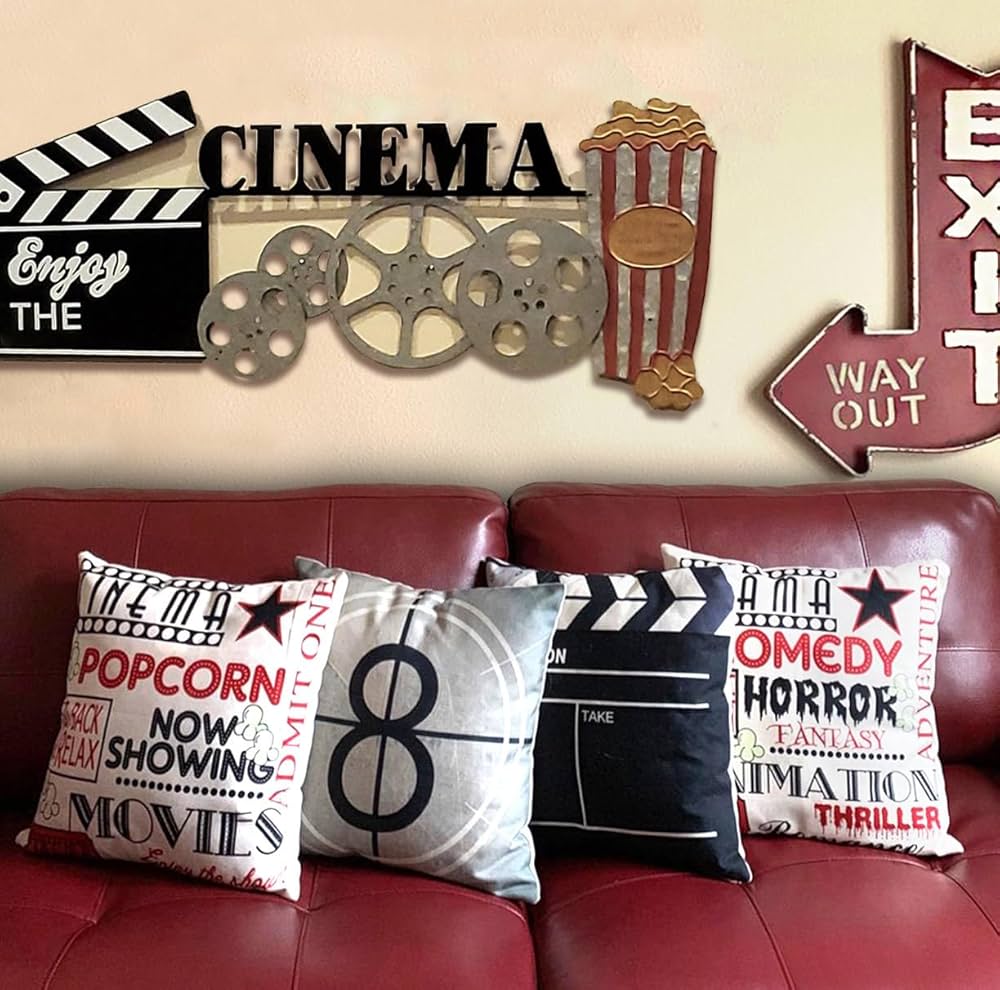 Almofadas Temáticas e Mantas Aconchegantes: Maratona com Estilo! - inspiração