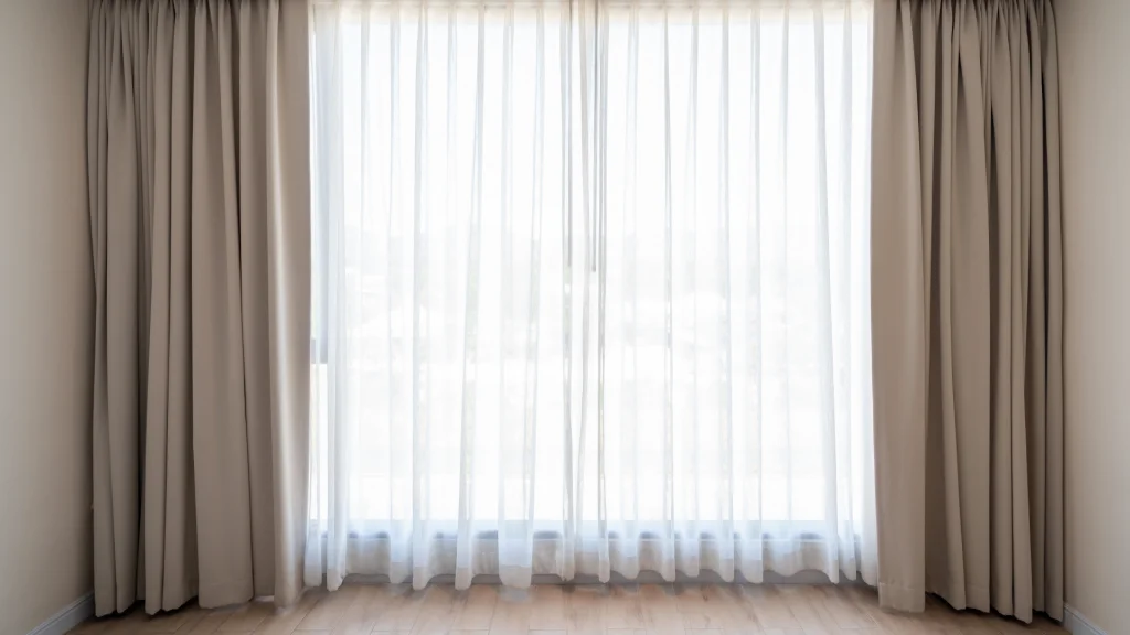 Trilho de Cortina Wave: Movimento e Fluidez para sua Janela - ideia