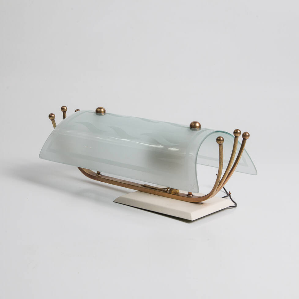 Arandela de Vidro Jateado: Suavidade e Dispersão Luminosa - detalhe