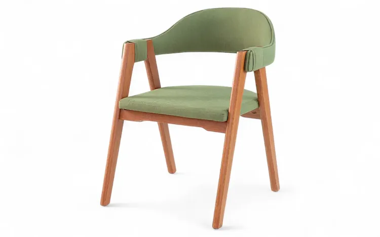 Cadeira de Jantar Estofada Colorida: Dê Vida Nova à Sua Sala de Jantar - detalhe