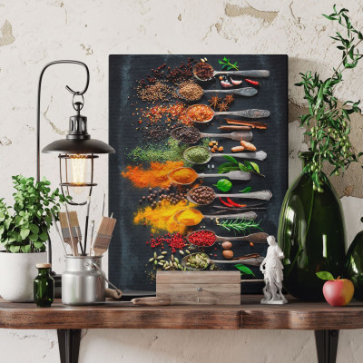 Quadros com Ervas Aromáticas Prensadas: Natureza Delicada - ideia