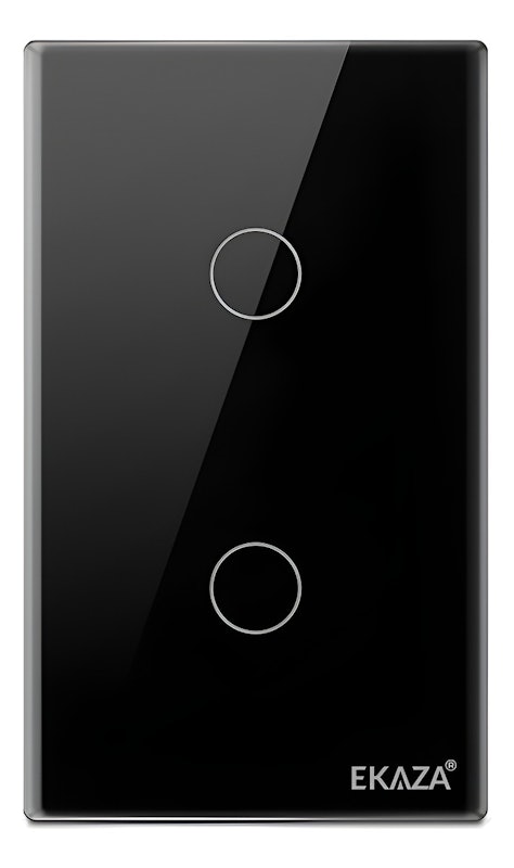 Elegância Discreta: Interruptores Embutidos com Acabamento Espelhado - detalhe